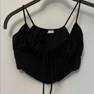 Black Women’s Crop Top